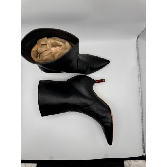 GABRIELA HEARST Black Mariana Ankle Leather Boots size 36 - Picture 12 of 13